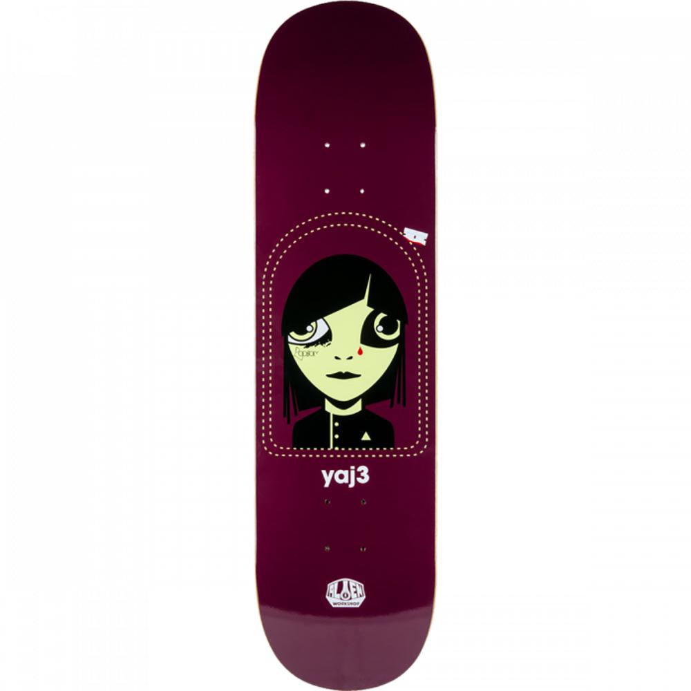 Alien Workshop Popson EGirl Purple 8.5" Skateboard Deck - Longboards USA