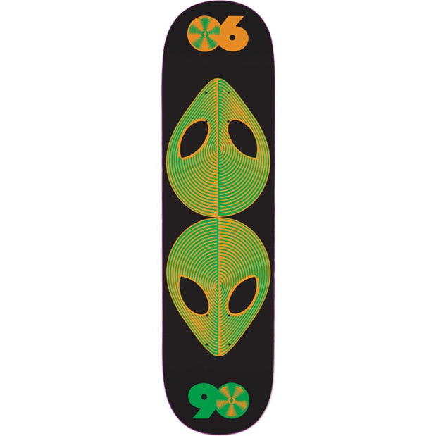 Alien Workshop Scanner 8.25" Black Skateboard Deck - Longboards USA