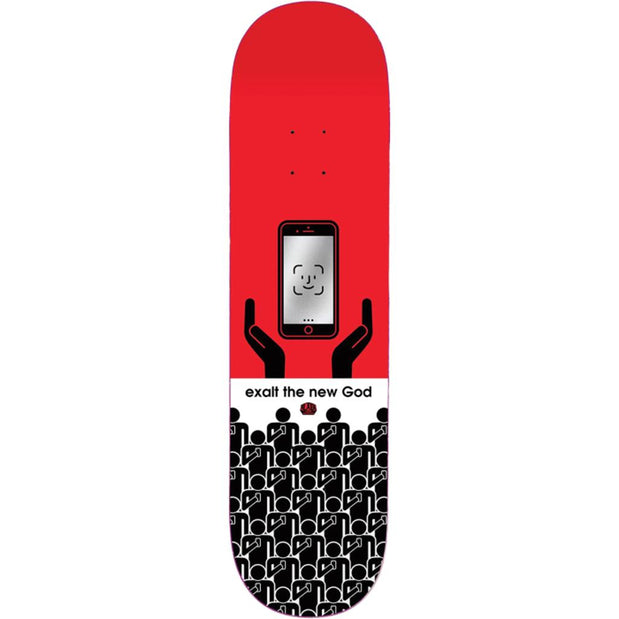 Alien Workshop Self 8.12" Red Skateboard Deck - Longboards USA
