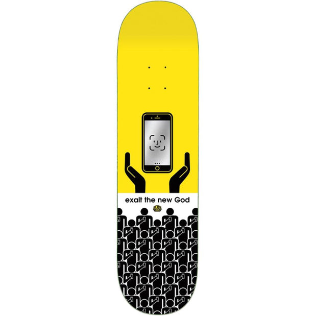 Alien Workshop Self 8.5" Yellow Skateboard Deck - Longboards USA