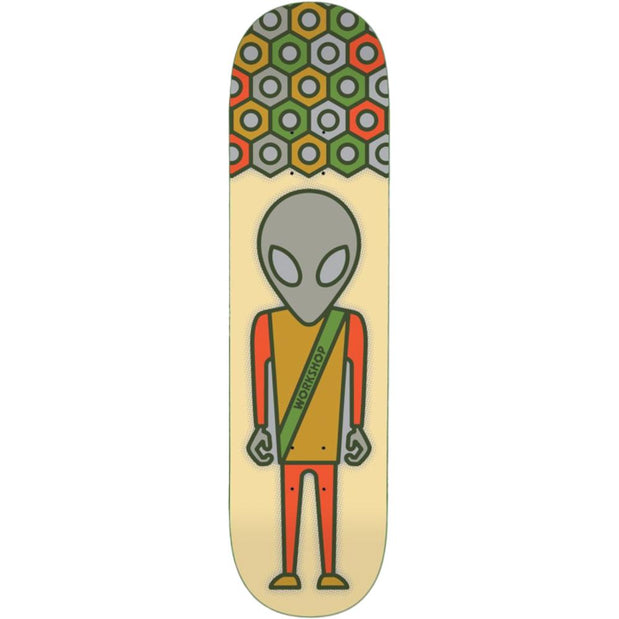 Alien Workshop Soldier Regalia 7.8" Tan Skateboard Deck - Longboards USA