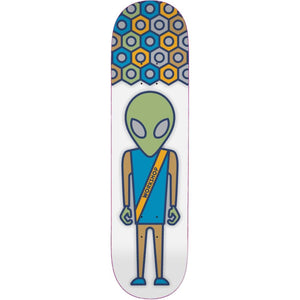 Alien Workshop Soldier Regalia 8.25" White Skateboard Deck - Longboards USA