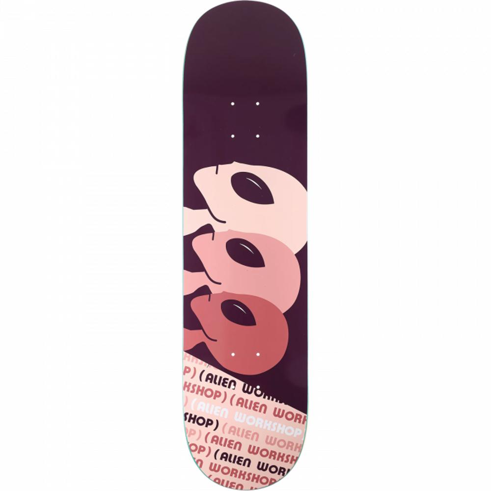 Alien Workshop Strobe Parenthesis Purple 8.25" Skateboard Deck - Longboards USA