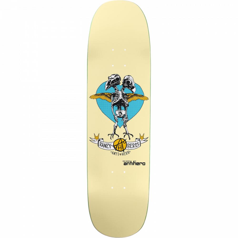 Antihero Beres Big Bord 2 Cream 8.63" Skateboard Deck - Longboards USA