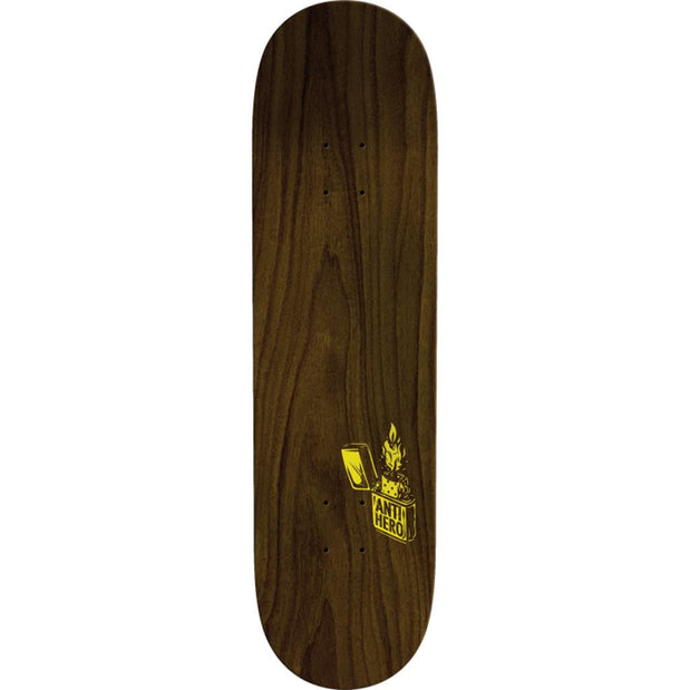 Antihero Cardiel Fueled Up 8.62" Black Skateboard Deck - Longboards USA