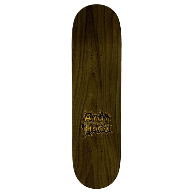 Antihero Cardiel Medieval 8.62" Black Skateboard Deck - Longboards USA