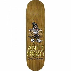 Antihero Chapman Eat The Rich 8.32" Skateboard Deck - Longboards USA