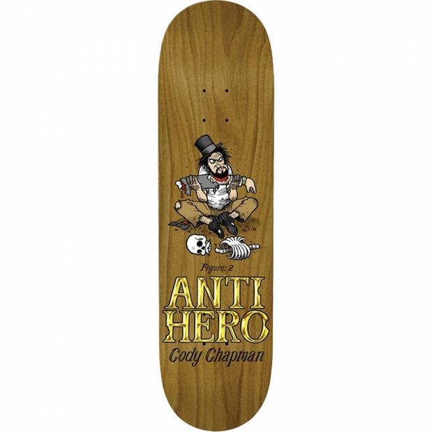 Antihero Chapman Eat The Rich 8.32" Skateboard Deck - Longboards USA
