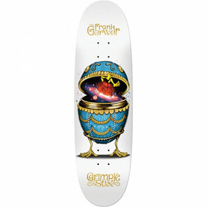 Antihero Gerwer Grimple Stix Fabrage Egg 9.1" White Skateboard Deck - Longboards USA