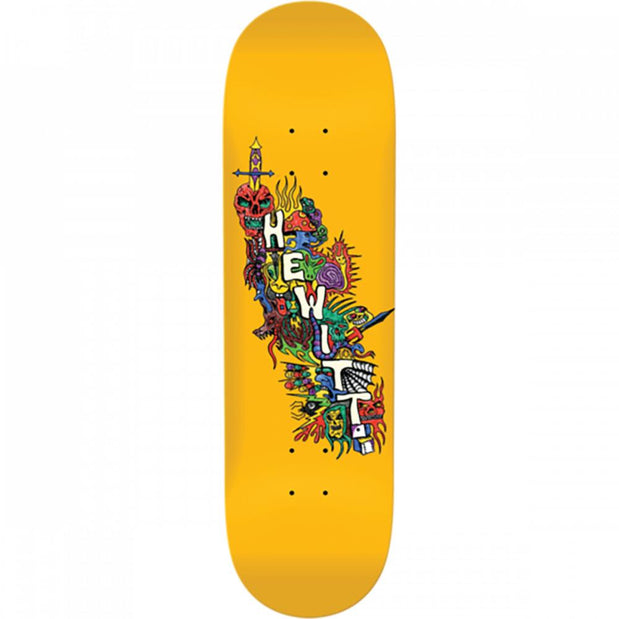 Antihero Hewitt Cascade 8.65" Skateboard Deck - Longboards USA