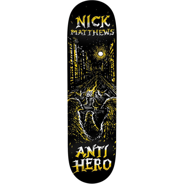 Antihero Matthews Fireside 8.5" Skateboard Deck - Longboards USA
