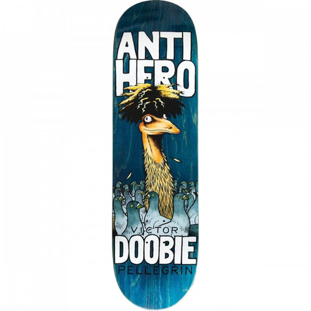 Antihero Pellegrin Doobie Pigeon 8.4" Skateboard Deck - Longboards USA