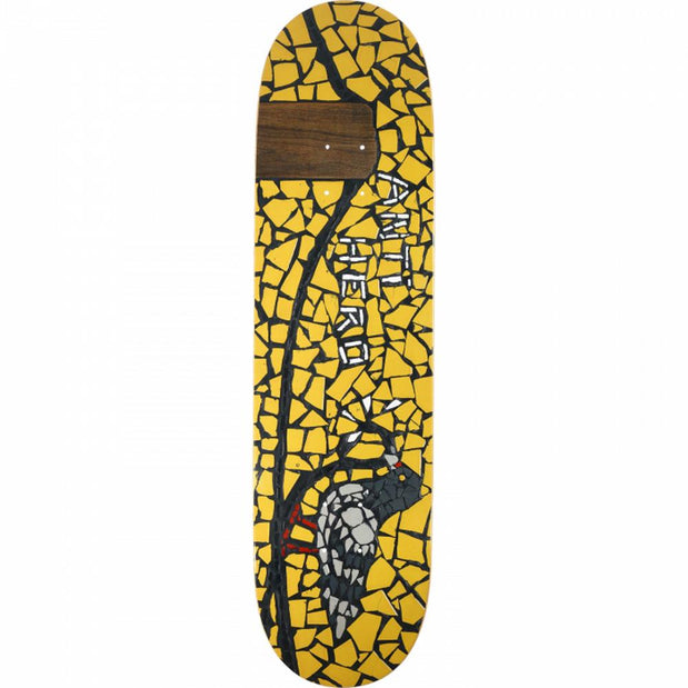 Antihero Pigeon Vision 8.5" Yellow Skateboard Deck - Longboards USA