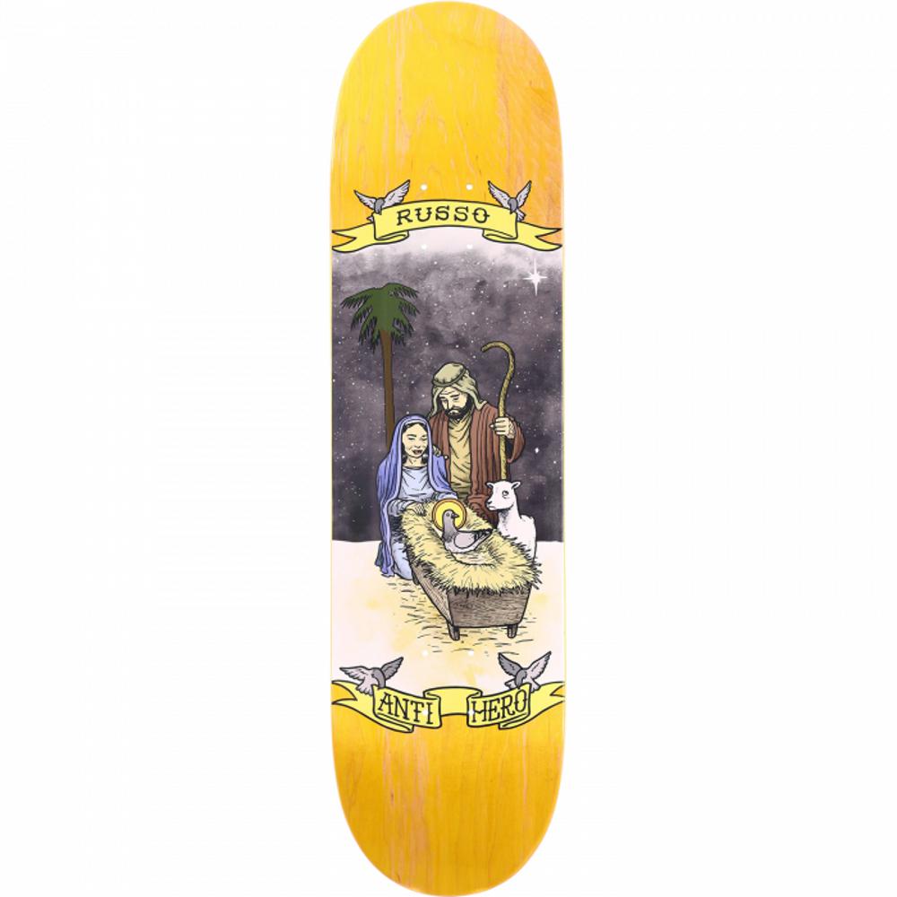 Antihero Russo Pigeon Religion 8.38" Skateboard Deck - Longboards USA