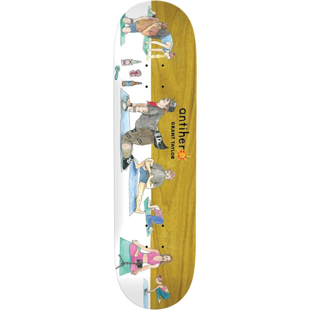 Antihero Taylor Fart Yoga 8.5" Skateboard Deck - Longboards USA