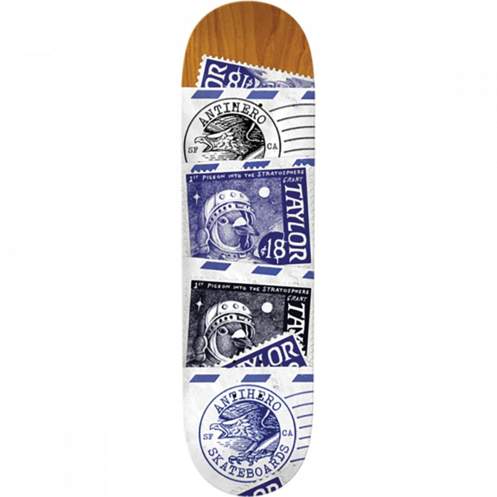 Antihero Taylor Postal 8.38" Skateboard Deck - Longboards USA