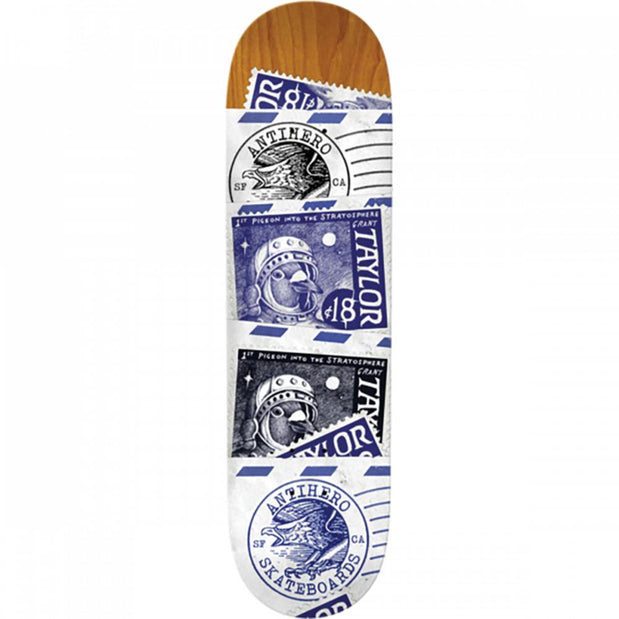 Antihero Taylor Postal 8.38" Skateboard Deck - Longboards USA