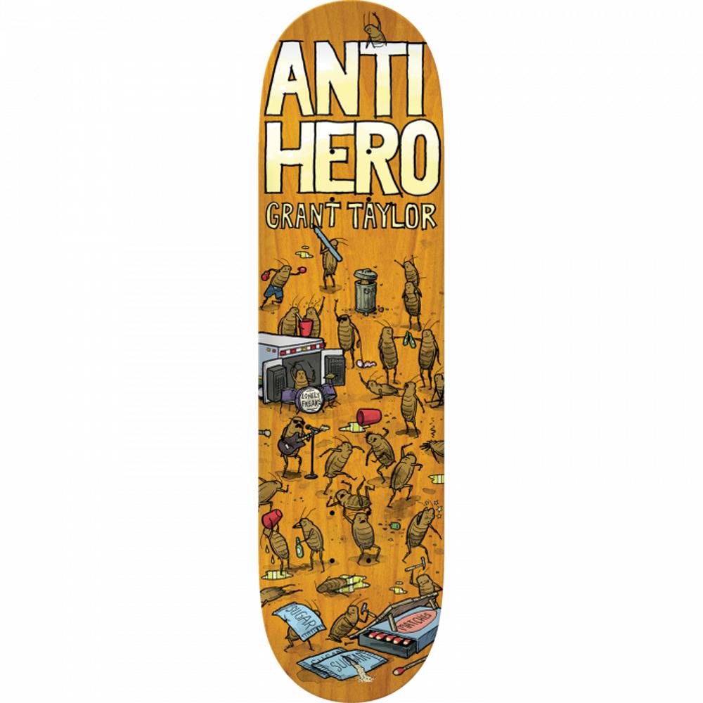 Antihero Taylor Roached Out 8.62" Skateboard Deck - Longboards USA