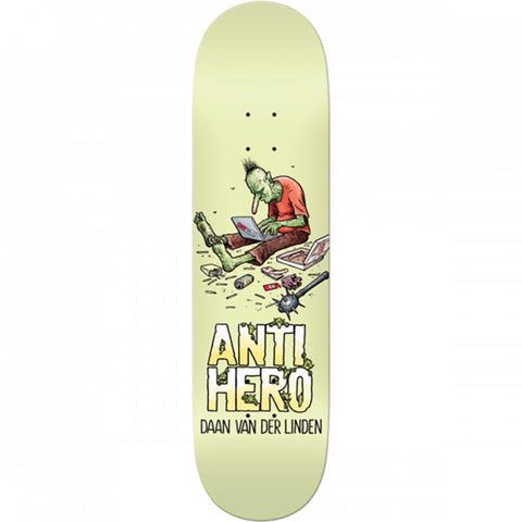 Antihero Van Der Linden Trolls 8.5" Skateboard Deck - Longboards USA