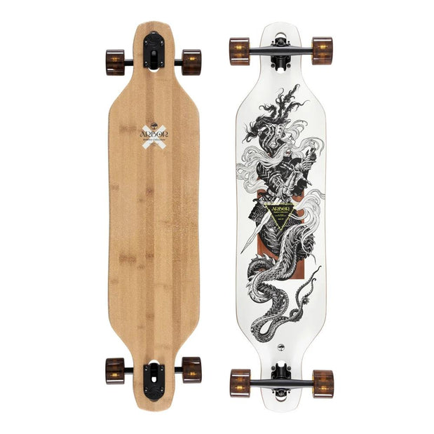 Arbor Bamboo Axis Darmaeva 40" Drop Through Longboard - Longboards USA