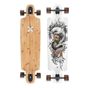 Arbor Bamboo Dropcruiser K Darmaeva 38" Drop Through Longboard - Longboards USA