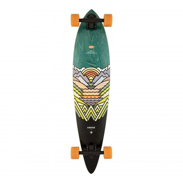 Arbor Fish Artist Performance 37" Pintail Longboard - Longboards USA