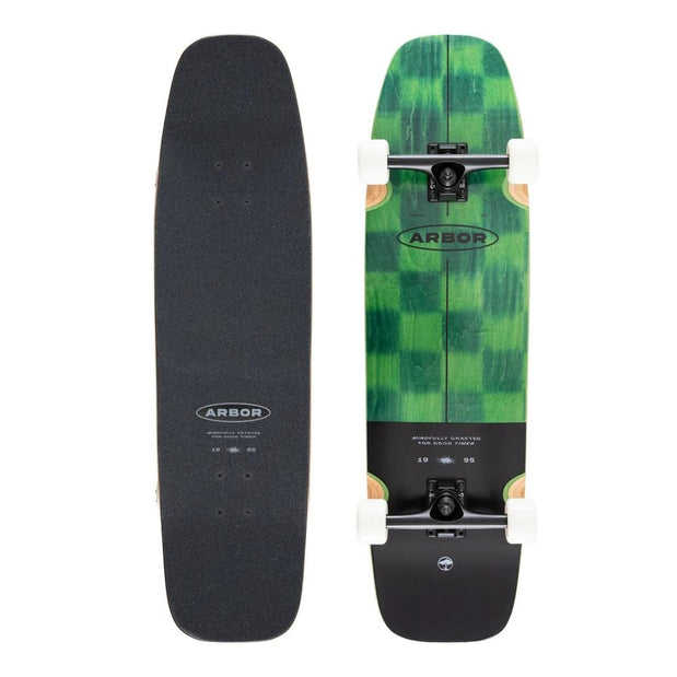 Arbor Shakedown Craft 34" Longboard in Green - Longboards USA