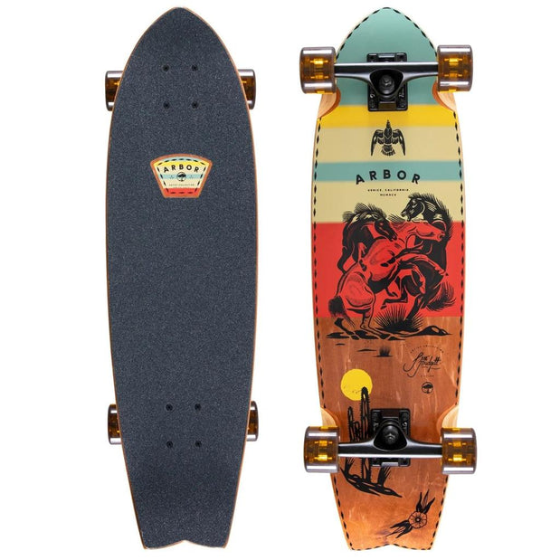 Arbor Sizzler Artist Jess Mudgett 30" Cruiser - Longboards USA