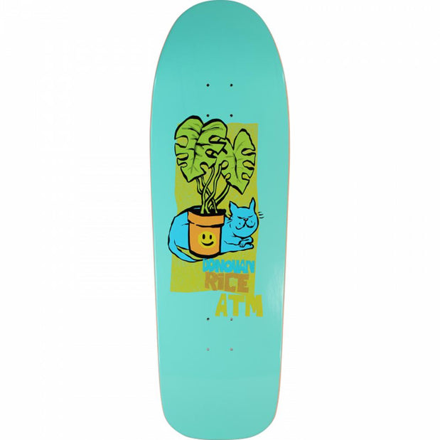 ATM Rice Nap Pastel 10" Skateboard Deck - Longboards USA