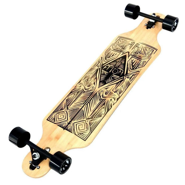 Atom Bamboo Tiki 40" Drop-Through Longboard - Longboards USA