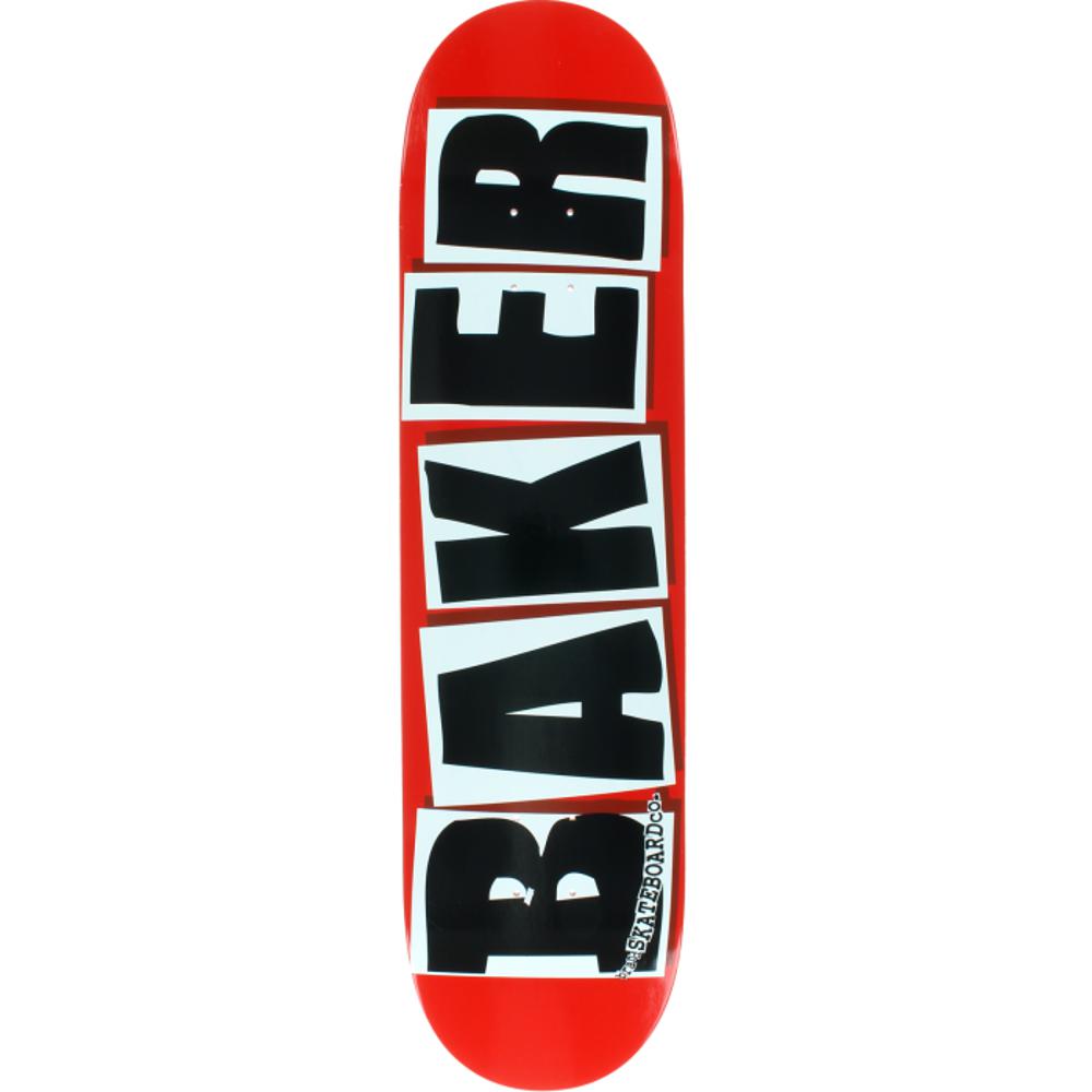 フィルベーカーロングボード 安心のbakerシエープです Baker Brand Logo Red/Black 7.88