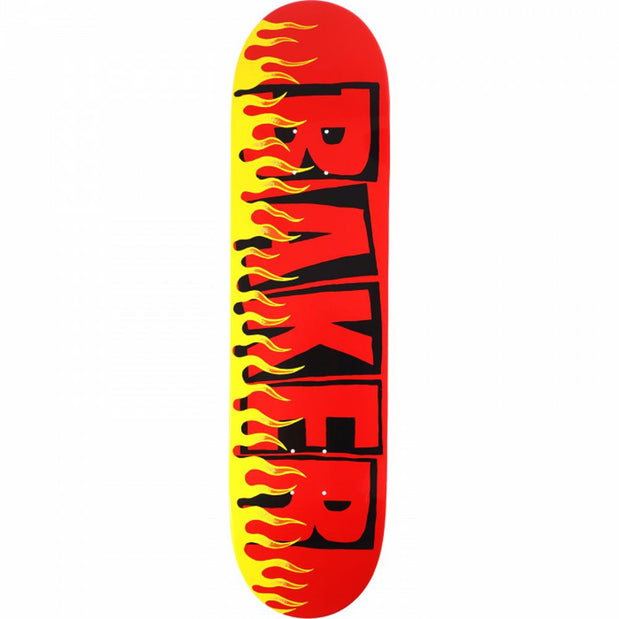 Baker Funkhouser Flames 8.25" Skateboard Deck - Longboards USA