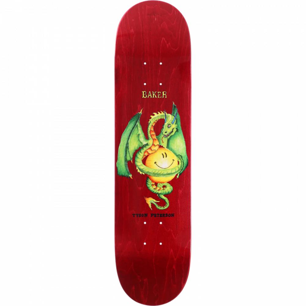 Baker Peterson Dragon 8.0" Skateboard Deck - Longboards USA