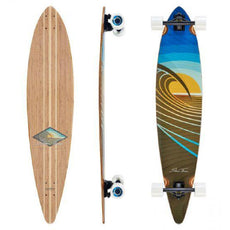 Bamboo Pintail Sunset Peak 44" Longboard - Longboards USA