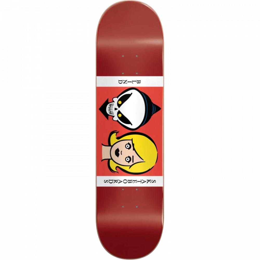 Bli Reaper Doll 8.0" Red Skateboard Deck - Longboards USA