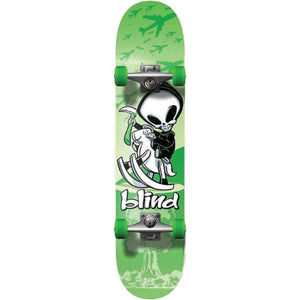 Blind Classic Crazy Horse 6.75" Green Skateboard for Kids - Longboards USA