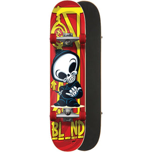 Blind Classic Hangman Soft Top 7.0" Red Complete Skateboard for Kids - Longboards USA