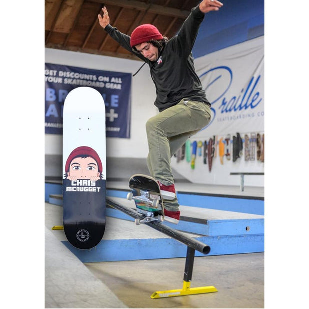 Braille I-Spy McNugget Skateboard Deck - Longboards USA