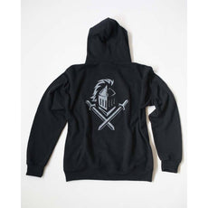 Braille Knights Black Hoodie - Longboards USA