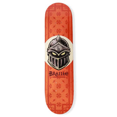 Braille Knights Skateboard Deck - Warrior Series - Longboards USA
