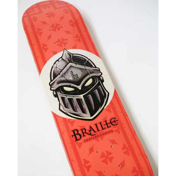 Braille Knights Skateboard Deck - Warrior Series - Longboards USA