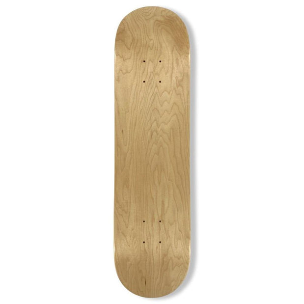 Braille Natural Blank Skateboard Deck - Longboards USA