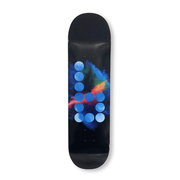 Braille Reimagined Classics: Midnight "b" Skateboard Deck - Longboards USA