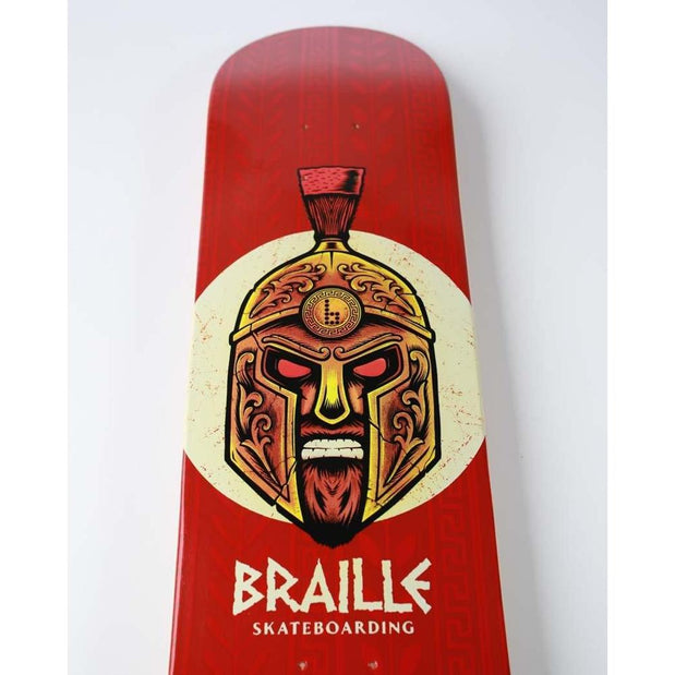 Braille Spartans Skateboard Deck - Longboards USA