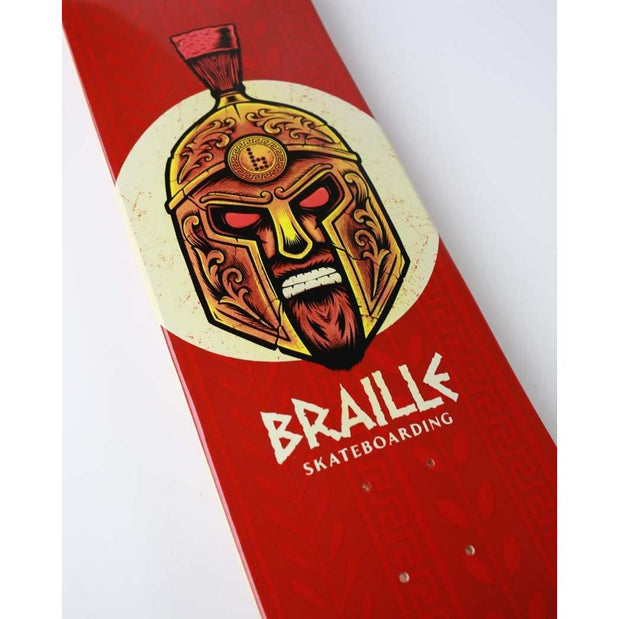 Braille Spartans Skateboard Deck - Longboards USA