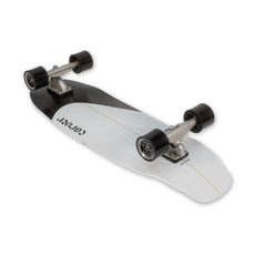 Carver Black Tip Surfskate 32" Cruiser with CX Raw (V4) Trucks - Longboards USA