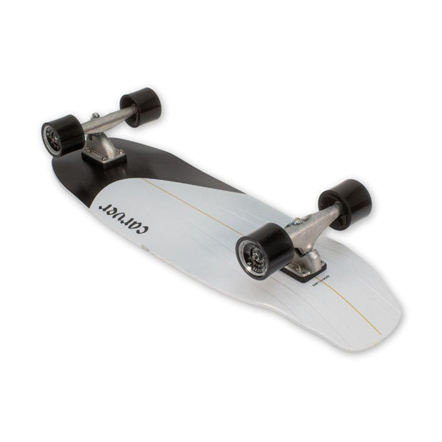 Carver Black Tip Surfskate 32" Cruiser with CX Raw (V4) Trucks - Longboards USA
