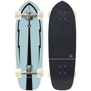 Carver Blue Thunder 30″ Surfskate Cuiser with CX (V5) Trucks - Longboards USA