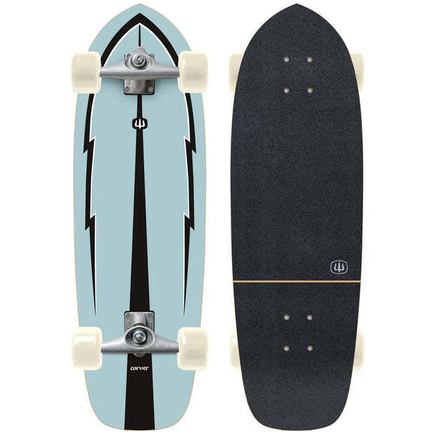 Carver Blue Thunder 30″ Surfskate Cuiser with CX (V5) Trucks - Longboards USA