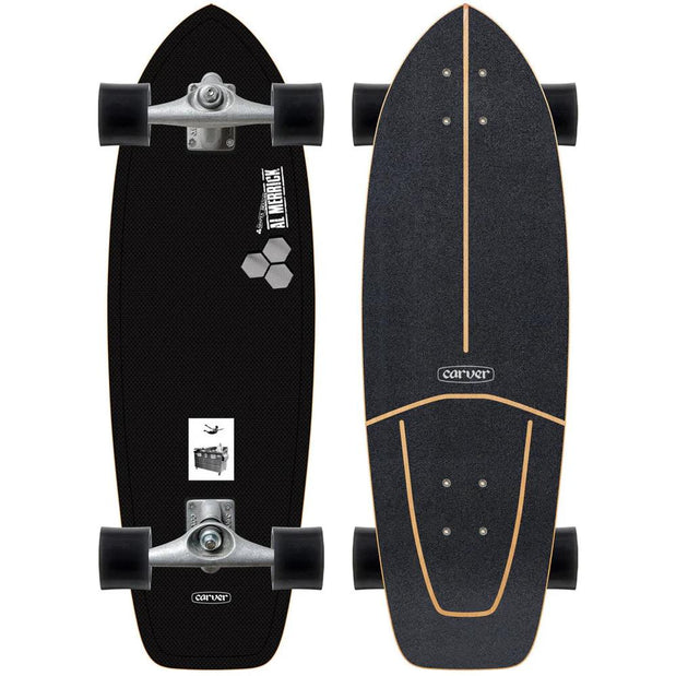 Carver Channel Islands Dumpster Diver 31" Surfskate with CX (V5) Trucks - Longboards USA